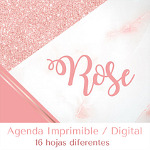 Agenda digital / imprimible. Un progetto di Design editoriale e Graphic design di Lucy Ibarra - 20.12.2020