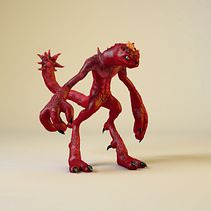 Red Beast. Projekt z dziedziny Projektowanie postaci 3D użytkownika Jacopo Minucci - 03.03.2021