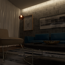 Proyecto Sala Renovada . Arquitetura projeto de Enrico Schiaffino Miovich - 05.05.2021