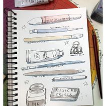 The Art of Sketching: Transform Your Doodles into Art by Mattias Adolfsson Ein Projekt aus dem Bereich Traditionelle Illustration von Hannah Betzel - 13.04.2021