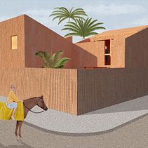 Mi Proyecto del curso: Representación gráfica de proyectos arquitectónicos . Arhitectură & Ilustrație arhitecturală de Luis Fernando Aguirre Zambrano - 04.14.2021