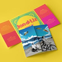 My final project in Introduction to Invitation Design course. Design, e Design gráfico projeto de Sarah Lewis - 22.04.2021