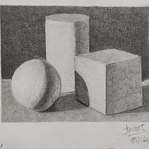 Learning the basic - artistic drawing . Un proyecto de Dibujo de Ana T Vargas Frutos - 24.04.2021