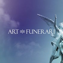 Art Funerari | Branding, Diseño, Website. Een project van  Br, ing en identiteit,  Ontwerp, Grafisch ontwerp y Webdesign van Celia Ramírez - 22.04.2021