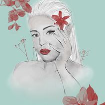 Mi Proyecto del curso: Retrato ilustrado con Photoshop Ein Projekt aus dem Bereich Zeichnung, Digitale Illustration, Porträtzeichnung und Digitale Zeichnung von Vanesa Luque - 09.09.2021