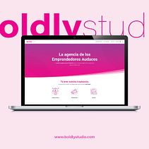 Mi Proyecto: Boldly Studio. Advertising, Br, ing, Identit, Creative Consulting, and Web Design project by Tamara Fred - 04.25.2021