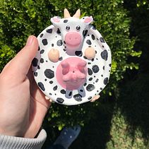 Meu projeto do curso: Técnicas de ilustração e modelagem em cerâmica Ein Projekt aus dem Bereich Keramik, Bildende Künste, H, werk und Traditionelle Illustration von Suelin Cristina Eichelberger - 03.05.2021