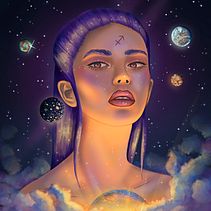 Sagittarius . Desain Karakter, Kreativitas, Desain, Gambar Digital, Ilustrasi Digital, Menggambar, Ilustrasi Editorial, Ilustrasi tradisional, Instagram, Dan Lukisan proyek oleh Patricia González Bailador - 05.09.2021