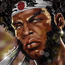 Samurai black: Ilustração digital com Procreate. Un proyecto de Ilustración tradicional, Dibujo, Ilustración digital y Dibujo digital de Daniel Lemos - 30.05.2021