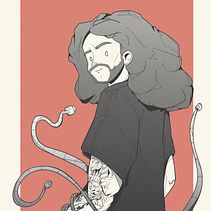 Mi Proyecto del curso: Ilustración de personajes dinámicos . Een project van Traditionele illustratie, Ontwerp van personages, Stripboek,  Creativiteit,  Tekening, Digitale tekening y Manga van david osorio - 08.06.2021