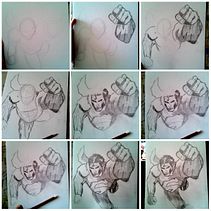 14/15 years. Projekt z dziedziny Design, Trad, c, jna ilustracja,  Sztuki piękne,  Malarstwo,  Kolaż, Sketching, Kreat, wność, R, sunek ołówkiem,  R, sunek, Malowanie akwarelą, Concept art,  R, sunek art, st, czn i Instagram użytkownika Estefanía Velarde Prieto - 19.06.2021