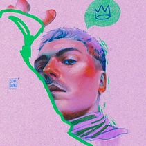 Icon. Traditional illustration, Digital Drawing, and Digital Painting project by Elena Garnu - 05.12.2021