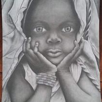 Ayana. Pencil Drawing project by Mariska de Wit - 06.28.2021