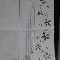 Meu projeto do curso: Introdução ao bullet journal ilustrado. Traditional illustration, Arts, Crafts, Lettering, Drawing, Artistic Drawing, Botanical Illustration, DIY, H, and Lettering project by Michele Saito - 06.29.2021