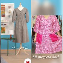Mi Proyecto del curso: Máquina de coser para principiantes: crea tu primer vestido. Projekt z dziedziny Projektowanie mod,  Sz, cie i DIY użytkownika Celeste Jazz - 03.07.2021