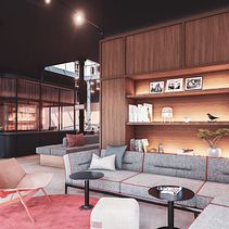 Concept Hotel - Amsterdam. Interior Architecture, Infographics, and Architecture project by Majo Mora Carmona - 06.06.2019