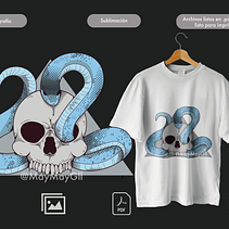 Diseño de playeras Ein Projekt aus dem Bereich Traditionelle Illustration, Design, Kino, Video und TV, Design von Figuren, Verlagsdesign, Bildende Künste, Beleuchtungsdesign, Verpackung, Zeichnung, Plakatdesign, Modedesign, Prägung, Realistische Zeichnung und Porträtzeichnung von Mayra Fer Hernandez - 04.05.2021
