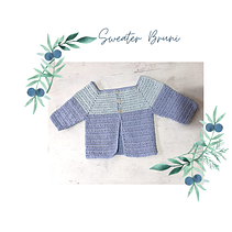 Mi Proyecto del curso:  Top-down: Sweater Bruni. Un progetto di Fashion design, Fiber Art, DIY e Uncinetto di Luz Rios - 01.05.2021