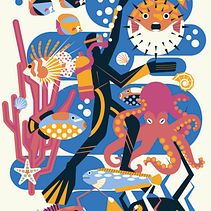 My project in Stylized Vector Illustration with Color and Character course. Traditional illustration, Graphic Design, Vector Illustration, and Digital Illustration project by Kristina Gerlits - 07.22.2021