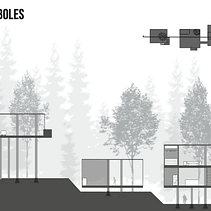 Entre Árboles. Projekt z dziedziny  Architektura użytkownika Violeta Esteban García - 02.08.2021