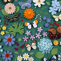 Butterfly Botanica Puzzle . Traditional illustration, Design, Photograph, Art Direction, Editorial Design, Fine Arts, Packaging, and Product Design project by Diana Beltran Herrera - 08.03.2021