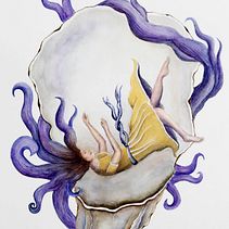 Meu projeto do curso:  Técnicas de aquarela para ilustrações com um toque de sonho. Traditional illustration, Drawing, Watercolor Painting, and Editorial Illustration project by Anderson Devegili - 07.05.2021