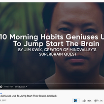 Mindvalley Youtube Channel. Social Media project by Marija Dzemionaite - 06.01.2017