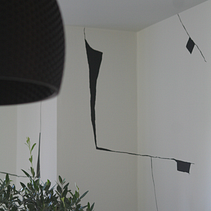 Kintsugi Office Wall Treatment. Un projet de Design , DIY, Design d'intérieur, Décoration d'intérieur , et Photographie intérieure de Dan Lovatt - 12.08.2021