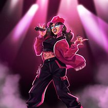 Mi Proyecto del curso: Creación de personajes estilo urbano. Un projet de Illustration traditionnelle, Conception de personnages, Illustration numérique , et Art conceptuel de Manuela Toro Murillo - 20.08.2021