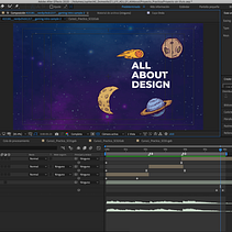 Mi Proyecto del curso: Introducción a After Effects . % Gabriela Alcázar tarafından hazırlanan Hareketli Grafikler, Animas, on, 2D Animas, Ve on projesi - 09.01.2021