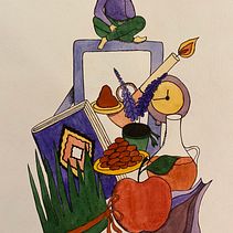 My project in Illustrated Stories: From Idea to Paper course Ein Projekt aus dem Bereich Traditionelle Illustration, Bildende Künste, Malerei, Bleistiftzeichnung, Zeichnung, Aquarellmalerei, Kinderillustration und Erzählung von Sadaf Tayefeh - 07.09.2021