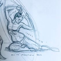 Mi Proyecto del curso: Dibujo anatómico para principiantes. Fine Arts, Sketching, Pencil Drawing, Drawing, Realistic Drawing, and Figure Drawing project by Ann So - 09.15.2021