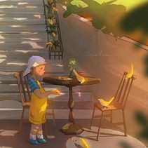 My project in Cinematic Digital Illustration with Photoshop course. Projekt z dziedziny Concept art, Trad, c, jna ilustracja, Ilustracja c i frowa użytkownika Celia Heredia - 17.09.2021