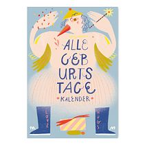 Calendar to remember birthday dates. Een project van Traditionele illustratie, Papercraft, Digitale illustratie y Redactionele illustratie van Franziska Uhlig - 25.08.2021