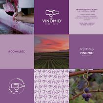 VINOMIO WINE TOURS. Un progetto di Design, Br, ing, Br e identit di Gabriela Dimaria - 27.09.2021