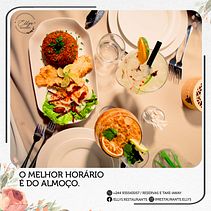 Menu Food ( Ellys Restaurante ). Traditional illustration, Design, and Advertising project by Dércio Marcolino Teixeira - 10.08.2021