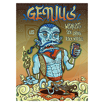 Genius. Traditional illustration, Motion Graphics, Arts, Crafts, Poster Design, Digital Illustration, Instagram, Digital Drawing, and Editorial Illustration project by Diego Banterle - 10.03.2021