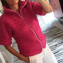 giacca fuxia. Design de moda projeto de SV Russo - 10.10.2021