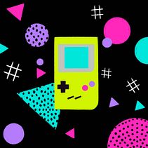 80's style -Gameboy Ein Projekt aus dem Bereich Traditionelle Illustration, Motion Graphics, Animation, 2-D-Animation und Digitale Illustration von Yu - 25.10.2021