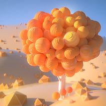 My project in 3D Animation with Cinema 4D and Redshift for Beginners course. Een project van 3D, 3D-animatie,  3D-modellering y  3D-ontwerp van Ahmed Alsagheer - 15.11.2021