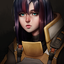 My project in Digital Fantasy Portraits with Photoshop course. Traditional illustration, Drawing, Digital Illustration, Portrait Drawing, Digital Drawing, and Digital Painting project by Liem Nguyen - 11.19.2021