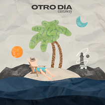 Comisión para portada de single: Otro Día by Castaway. Projekt z dziedziny Trad, c, jna ilustracja, Ilustracja c i frowa użytkownika Gabriel Amador - 06.11.2021