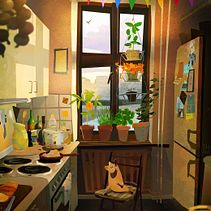 Dinerfeest. Een project van Traditionele illustratie, Digitale illustratie y  Concept art van Sanne Houwing - 19.12.2021