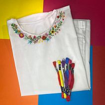 Mi Proyecto del curso: Técnicas de bordado en miniatura. Un proyecto de Bordado y Diseño textil de Nathalia Quiroz M - 23.12.2021