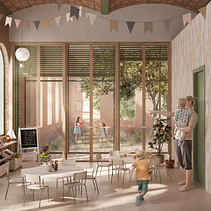 Meu projeto do curso: Render e colagem digital para visualização arquitetônica. 3D, Architecture, Digital Architecture, 3D Design, and ArchVIZ project by Tamy Pesinato - 12.27.2021