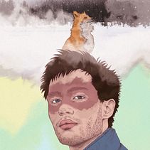 Wild Forest Soul Ein Projekt aus dem Bereich Traditionelle Illustration, Digitale Illustration, Aquarellmalerei, Porträtzeichnung und Digitale Zeichnung von Diana Stupino - 28.01.2022