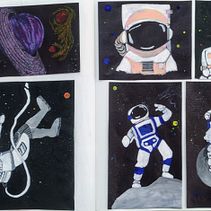 Meu projeto do curso: Técnicas de ilustração para desbloquear sua criatividade. Design, Traditional illustration, Fine Arts, Painting, Creativit, Creating with Kids, and Sketchbook project by Renata Lobato - 01.28.2022