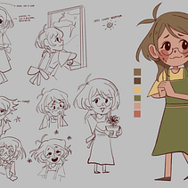 My project in Illustration and Character Design for Children’s Stories course. Un projet de Illustration traditionnelle, Conception de personnages, Illustration jeunesse , et Narration de Fithri Qarirah - 29.01.2022