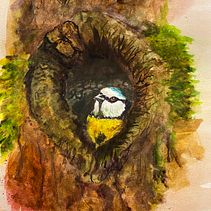 My project in The Art of Watercolor: Paint Your Vision of the World course. Un projet de Illustration traditionnelle, Beaux Arts, Peinture , et Aquarelle de Siuna Reid - 29.01.2022