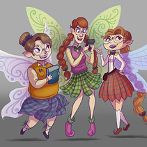 Mi Proyecto del curso: Fábrica de personajes ilustrados. Projekt z dziedziny Trad, c, jna ilustracja, Projektowanie postaci, Ilustracja c, frowa, Ilustracje dla dzieci i Narracja użytkownika Ivette Morales - 12.02.2022